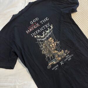 Men's Black Graphic Tee